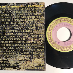 Talking Heads / Nothing But Flowers and Ruby Dear / 45 & PS / NM+