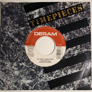 White Plains - My Baby Loves Lovin&#39; & Brotherhood of Man - United We Stand / Deram 45rpm / NM