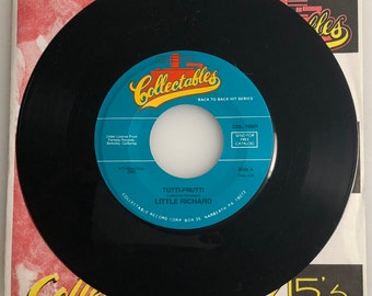 Little Richard / Tutti-Frutti e I'm Just A Lonely Guy / 45 giri anni '80 / NM+
