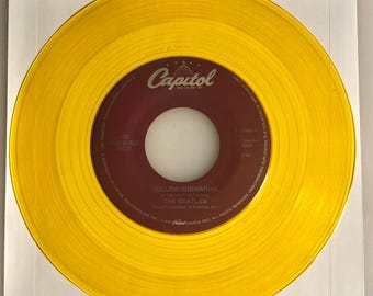 The Beatles / Yellow Submarine & Eleanor Rigby / Yellow Vinyl 45 / Mint!