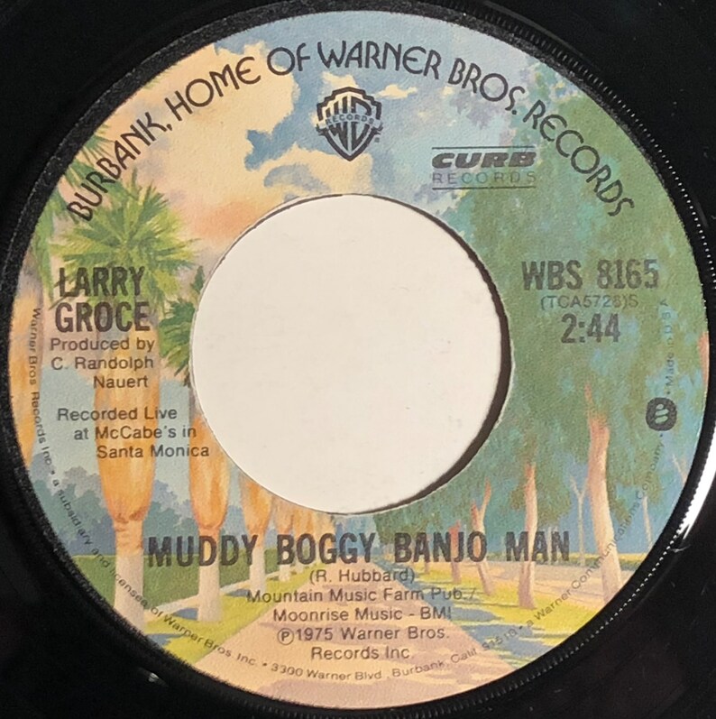 Larry Groce / Junk Food Junkie / WB 1975 45rpm / NM Etsy