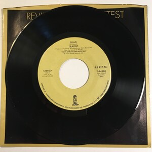 Traffic / Glad (version album complète 6:59) & Feelin' Alright / Island '85 45 Mint!