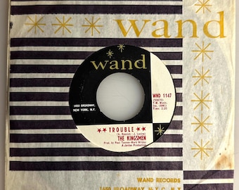 The Kingsmen / Trouble / Original 1967 Zauberstab 45 / NM