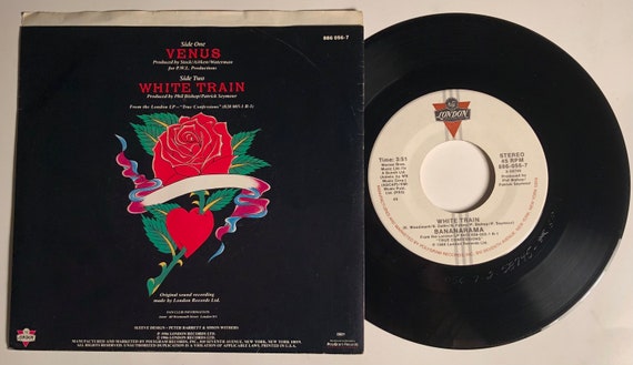 Bananarama / Venus & White Train / London 45rpm W PS / NM+ - Etsy UK