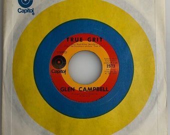 Glen Campbell / True Grit & Hava Nagila / Cappol 1969 45U/min