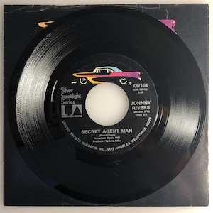 Johnny Rivers / Secret Agent Man en Memphis / Vinyl 45 / Mint