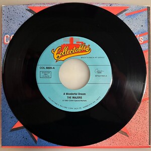 The Majors - A Wonderful Dream & The Jive Five - I'm A Happy Man / 45rpm / NM-