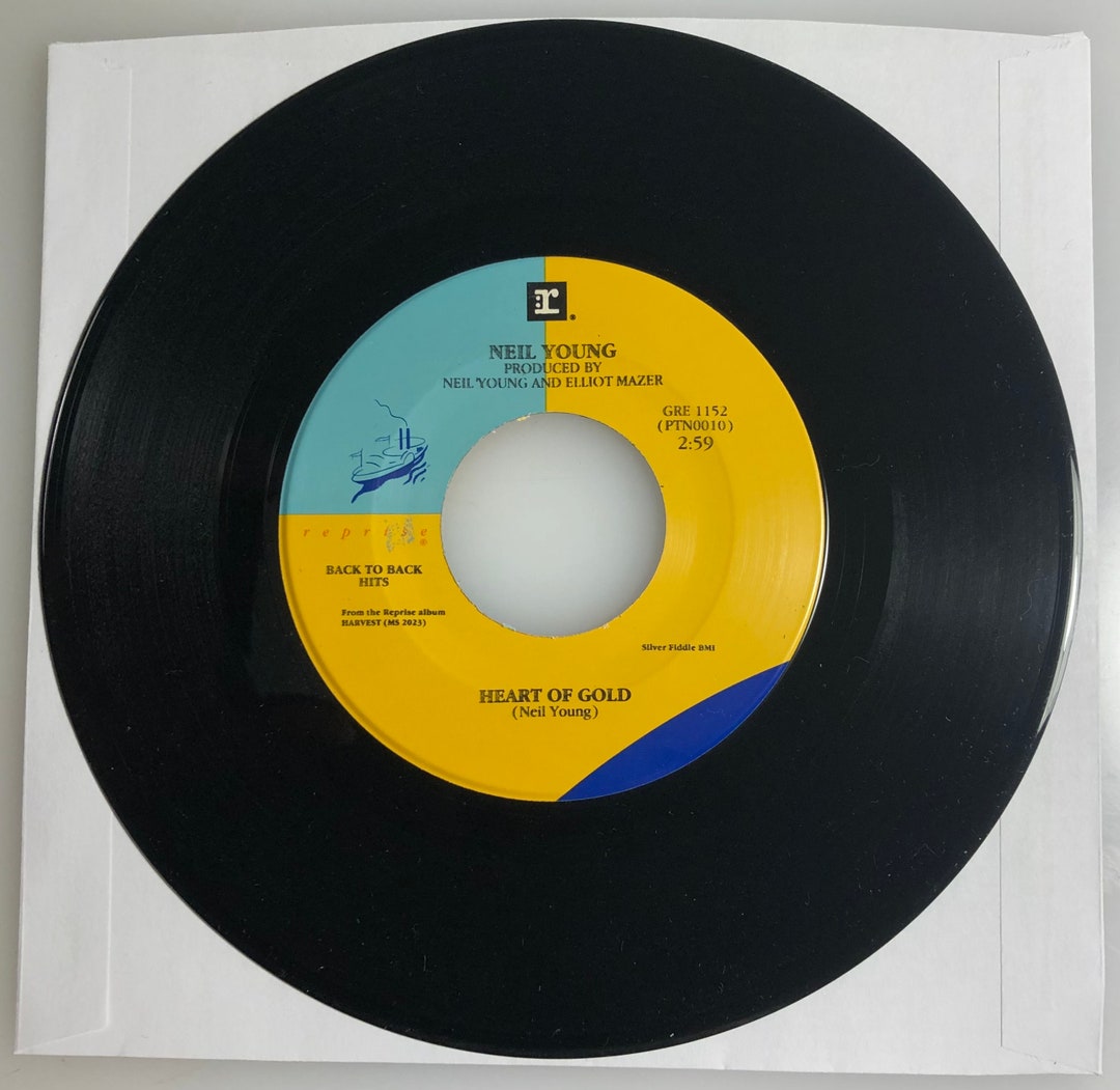 Neil Young / Heart of Gold & Old Man / Reprise 45rpm / Mint - Etsy
