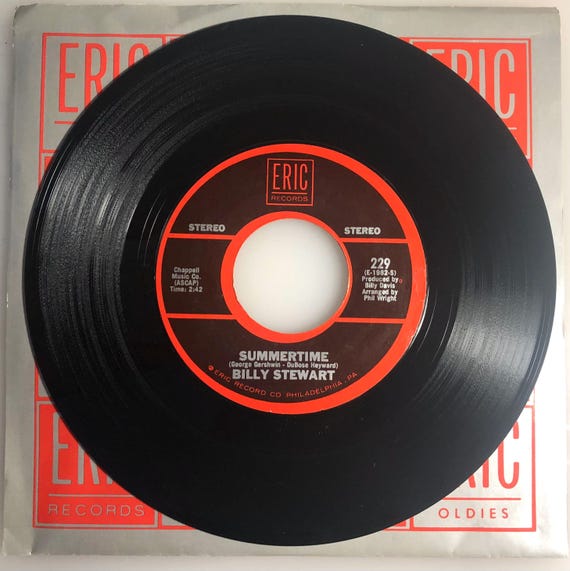 Billy Stewart / Sitting in the Park & Summertime / Eric
