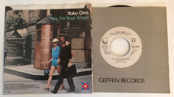 John Lennon / Watching the Wheels / Geffen 1980 US 45 W PS