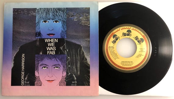 George Harrison / When We Was Fab & Zig Zag / 1987 Dark