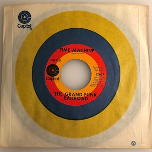 Grand Funk Railroad / Time Machine / Capitol 1969 45 / NM