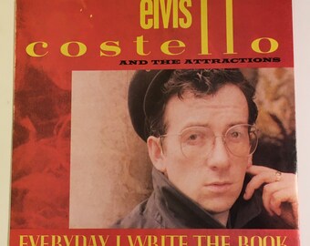 Elvis Costello / Everyday I Write the Book / Columbia 45rpm With