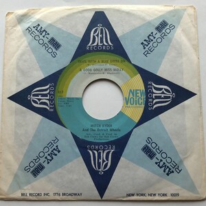 Mitch Ryder And The Detroit Wheels / Devil With A Blue Dress & Good Golly Miss Molly / 1966 45rpm NM