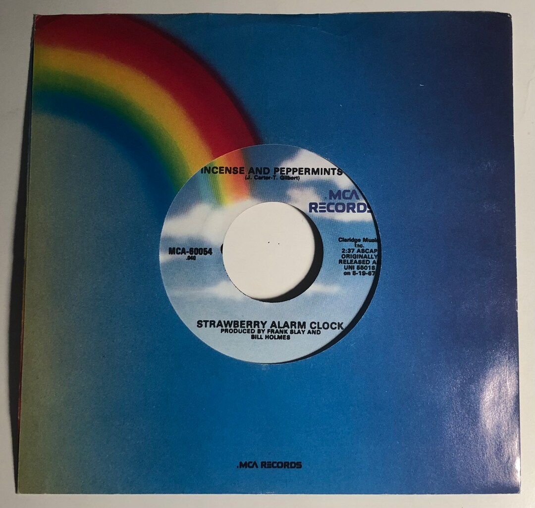 Strawberry Alarm Clock / Incense and Peppermints / 45rpm / Etsy