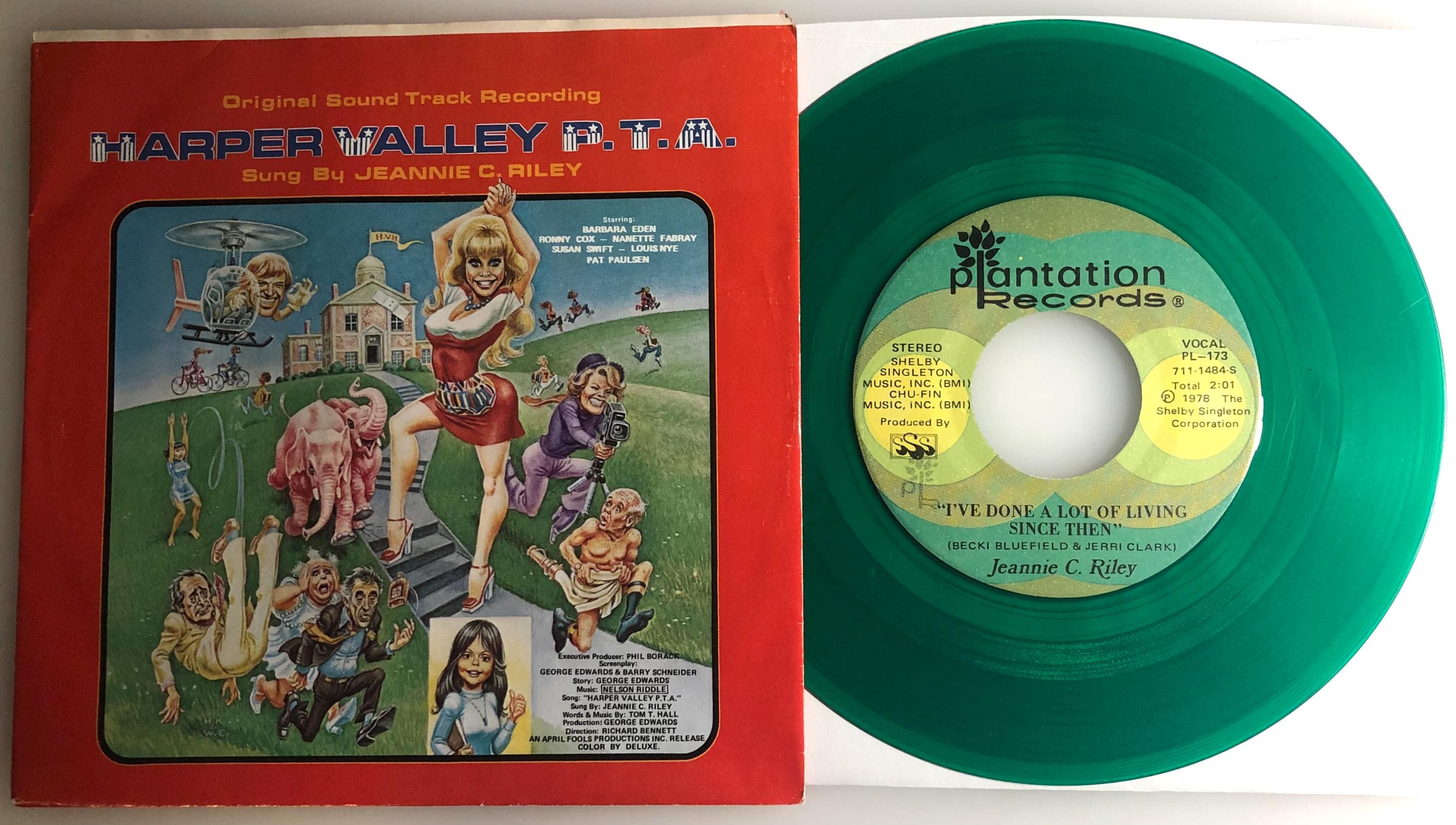 Jeannie C. Riley / Harper Valley P.T. A. / Plantation 1978 45 W PS