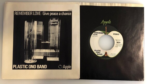 John Lennon - Plastic Ono Band / Give Peace A Chance / 1969 45rpm