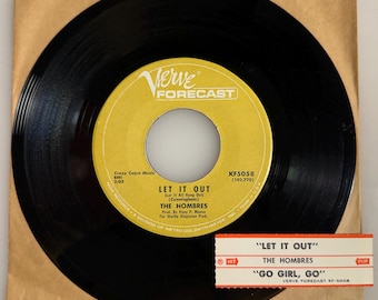 The Hombres / Let It Out (Let It All Hang Out) / 1967 Vinyl 45 / NM-
