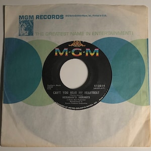 Herman's Hermits / Can't You Hear My Heartbeat & I Know Why / MGM 1965 45rpm / NM+