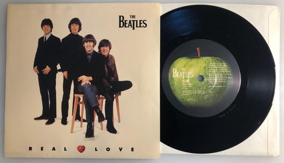The Beatles / Real Love y Baby's In Black (En vivo) / Apple 1996