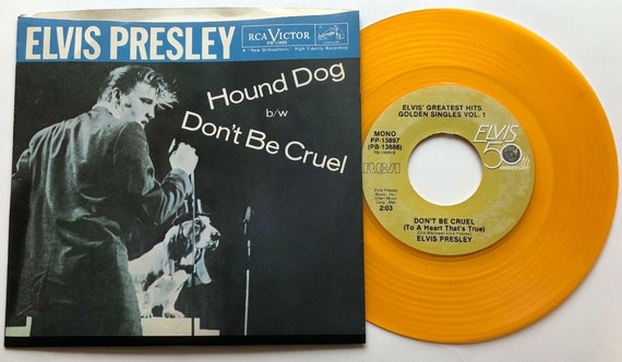 Elvis Presley / Hound Dog & Don't Be Cruel / 1985 45rpm and