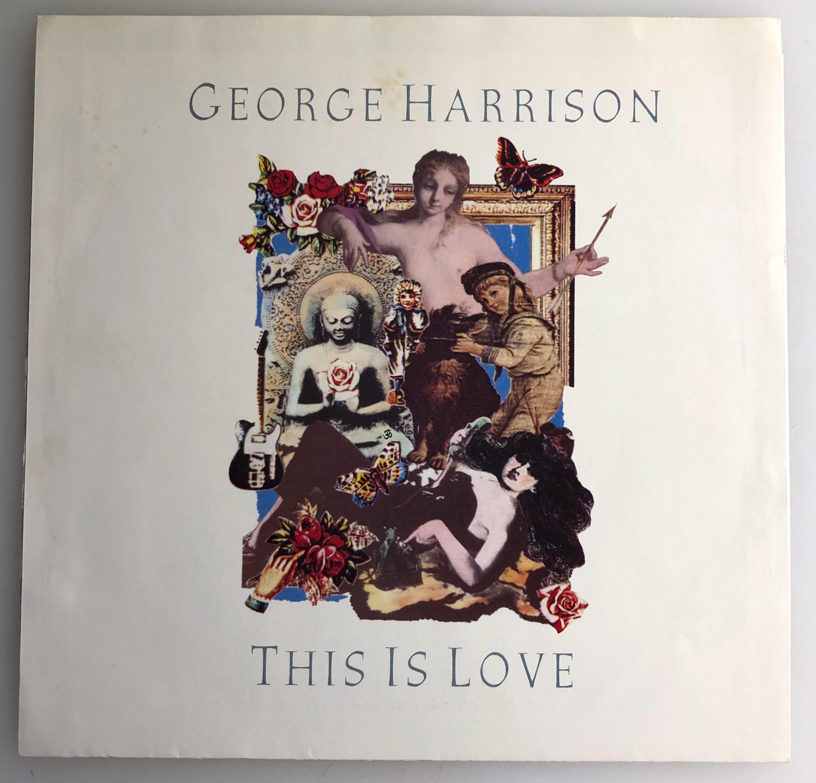 e Harrison　This Is Love　貴重盤 CDシングル George Harrison - This is Love 45 Vinyl Record - 1987 Dark Horse W
