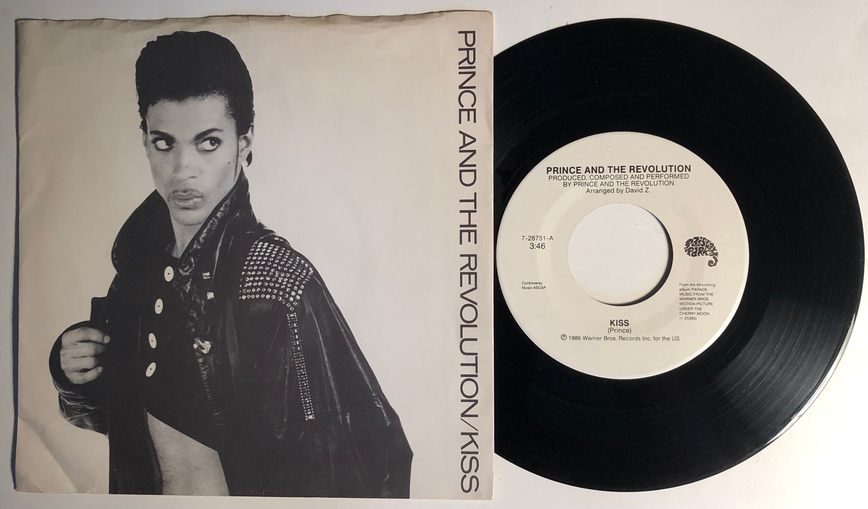 プリンス / KISS and Love or Money / WB レコード 45回転 & PS