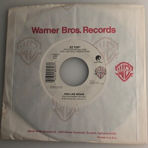 ZZ Top / Viva Las Vegas & 2000 Blues / 1990 45rpm / Mint