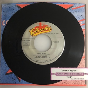 Tommy James and The Shondells / Mony Mony & She / 45 rpm / NM