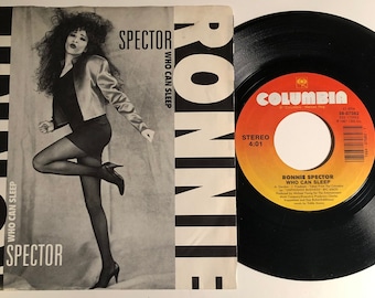 Ronnie Spector / Who Can Sleep / Ronettes-Related / Original 1987 45rpm / Nice!