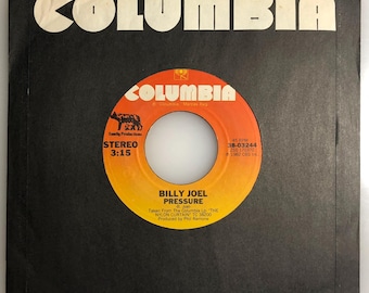 Billy Joel / Pressure / Original Columbia 1982 US 45rpm / NM - Etsy