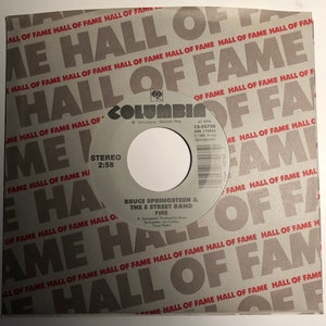 Bruce Springsteen / Fire / 45 RPM Unplayed / Mint!