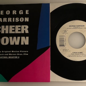 George Harrison / Cheer Down / 1989 WB 45 w/ Picture Sleeve / Mint!