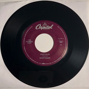 Badfinger / Baby Blue & Day After Day / Rarer Black Vinyl 45rpm / Mint