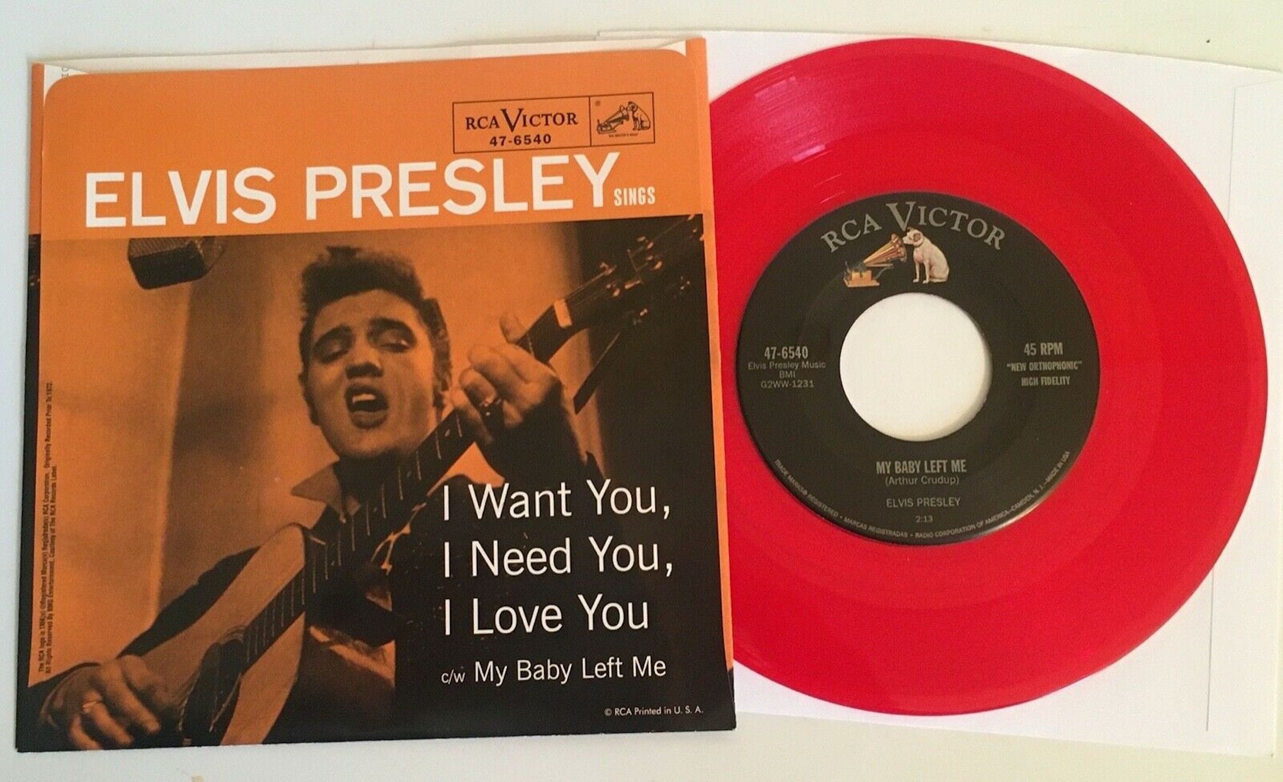 elvis presley I NEED YOU SO レコード Elvis Presley – I Need You So – Vinyl (Black Labels, 7