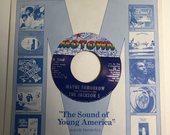 The Jackson Five / Maybe Tomorrow / Motown 1971 Original 45 / NM+