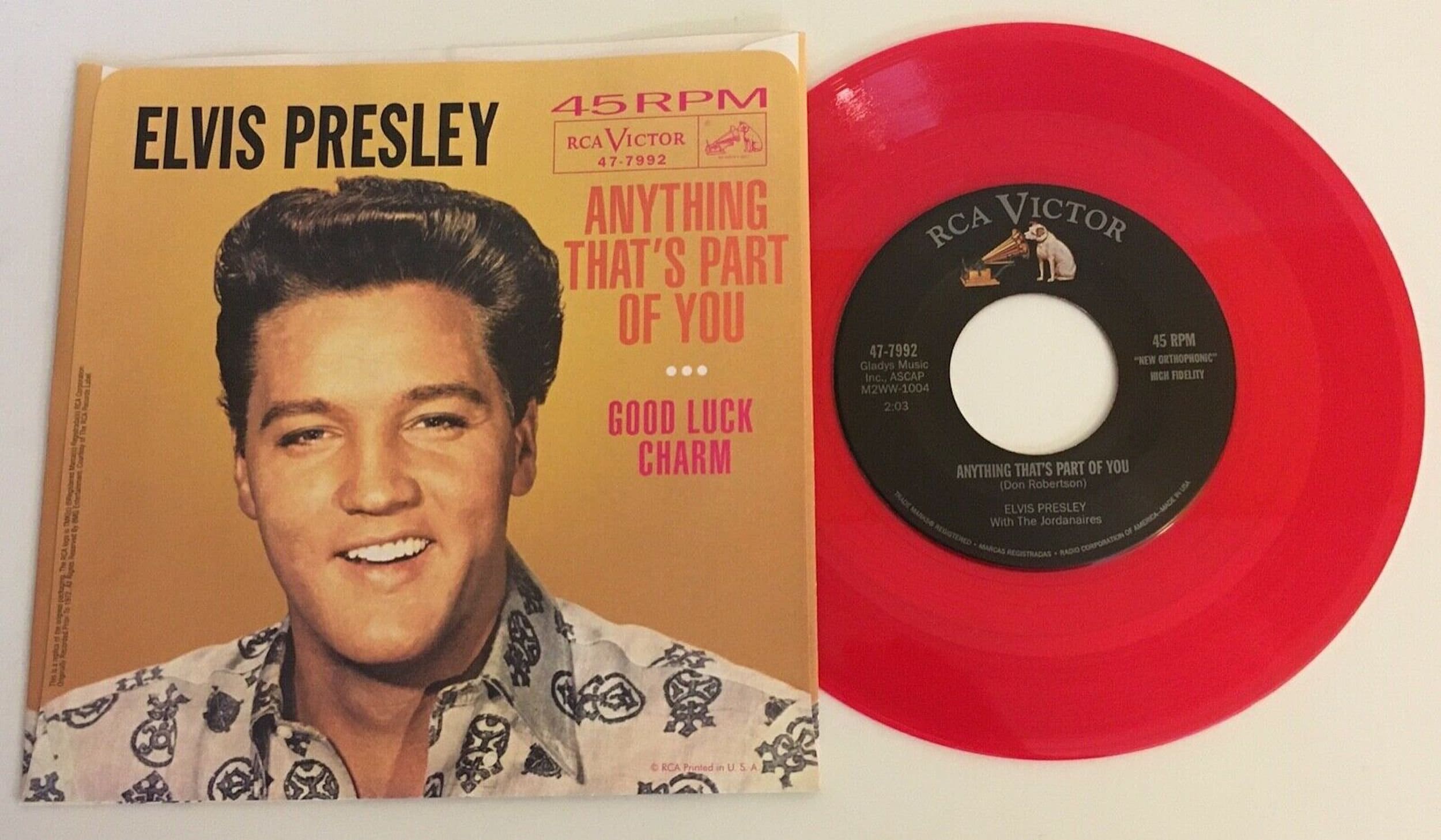 エルヴィスのハート・プレイク・ホテルのシーラック盤、SPレコードです。 ハートブレイク・ホテル HEARTBREAK HOTEL | エルヴィス