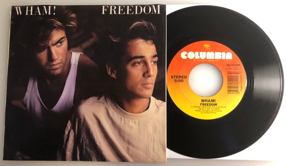 Wham! / Freedom / 1984 45 W Picture Sleeve / Great! - Etsy