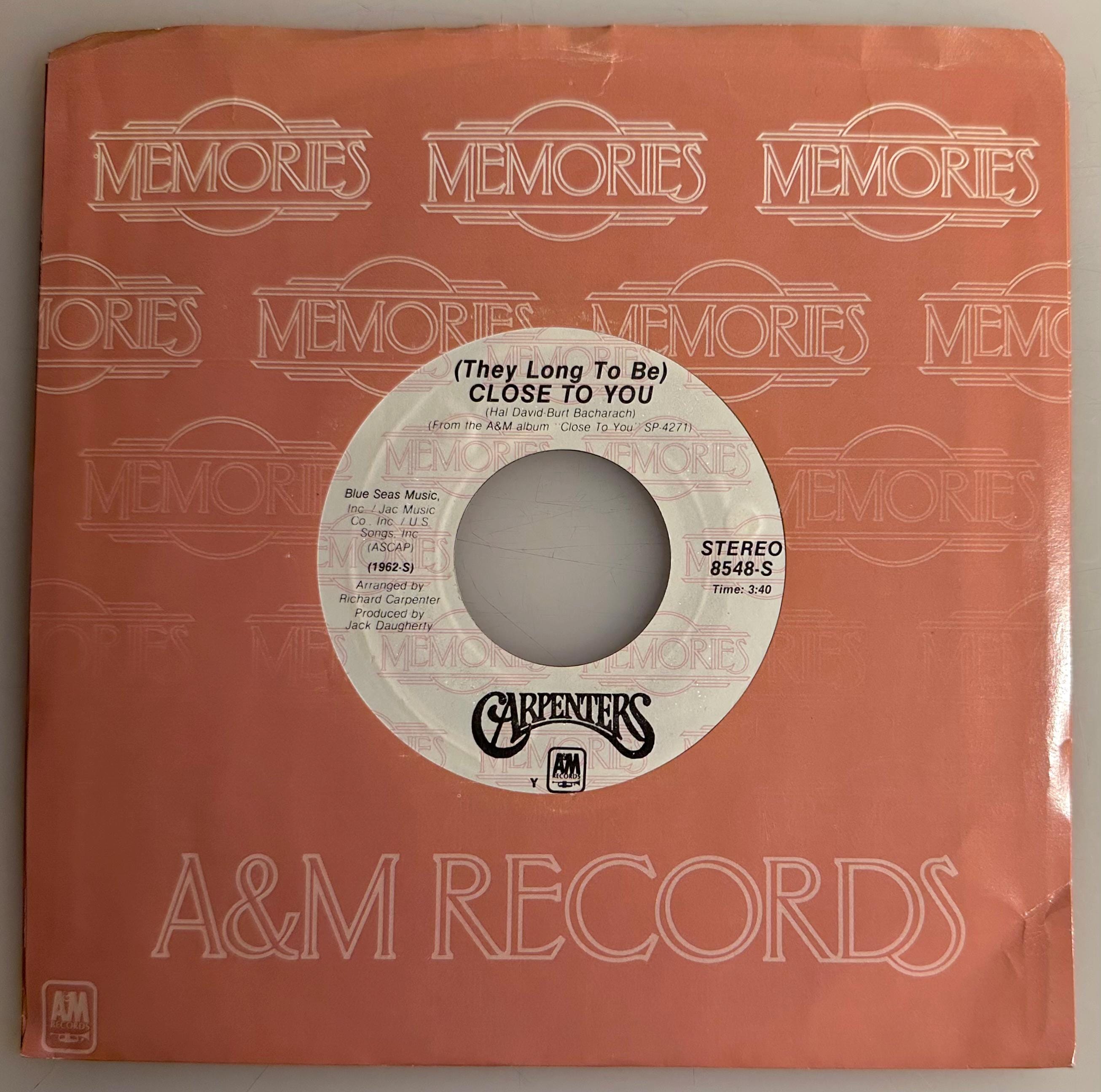 The Carpenters 45 Records - Etsy