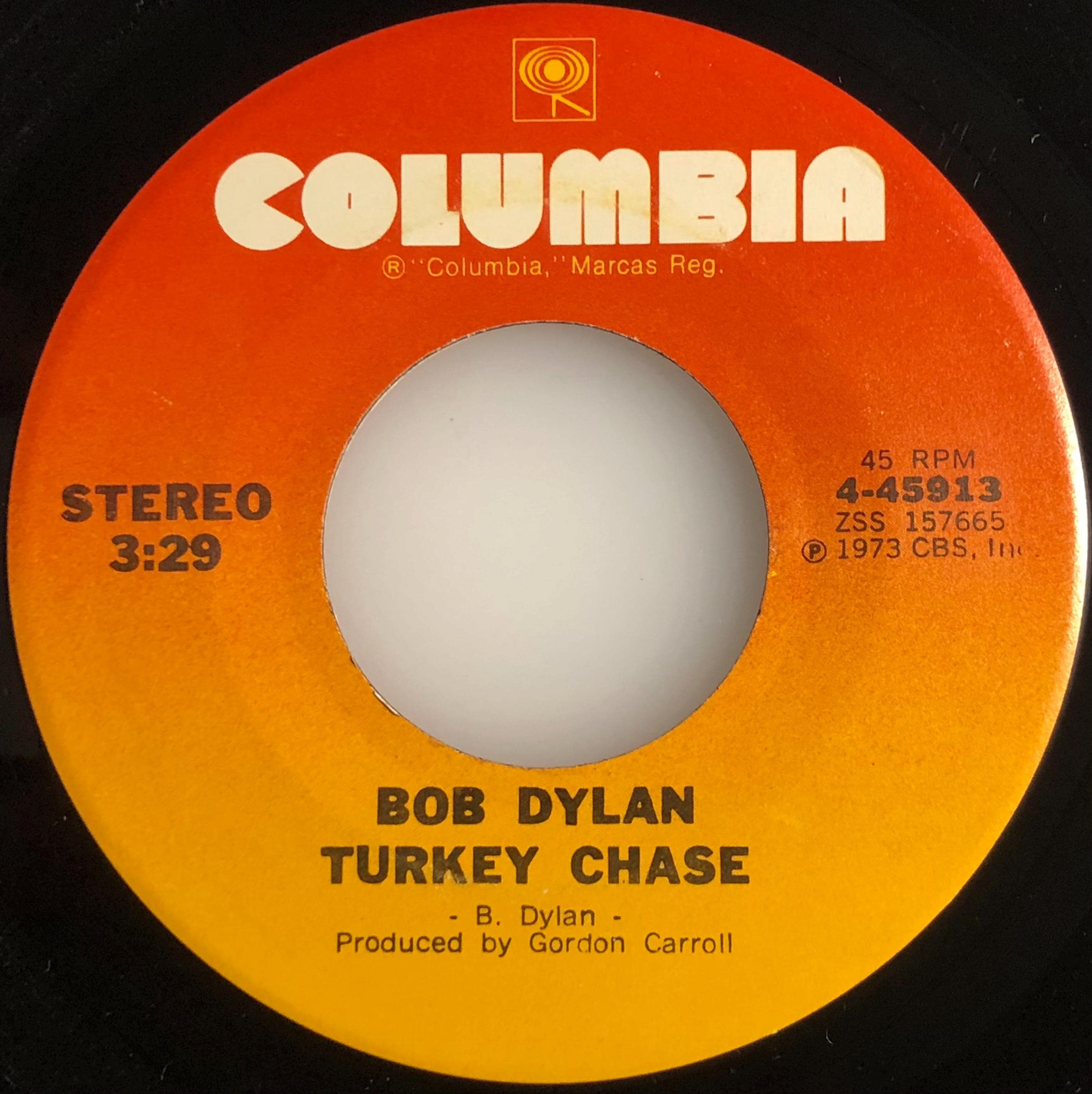 Bob Dylan / Knockin' on Heaven's Door / Original 1973 Columbia 45
