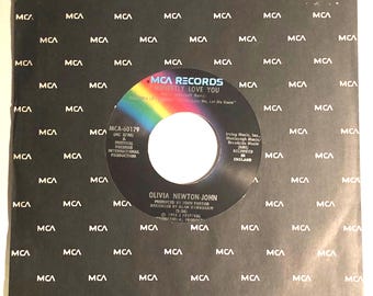 Olivia Newton-John / I Honestly Love You & Let Me Be There / 1973 45rpm / NM
