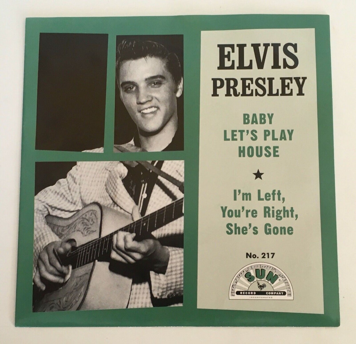 Elvis Presley / Baby Let's Play House / Red Vinyl 45 with Etsy