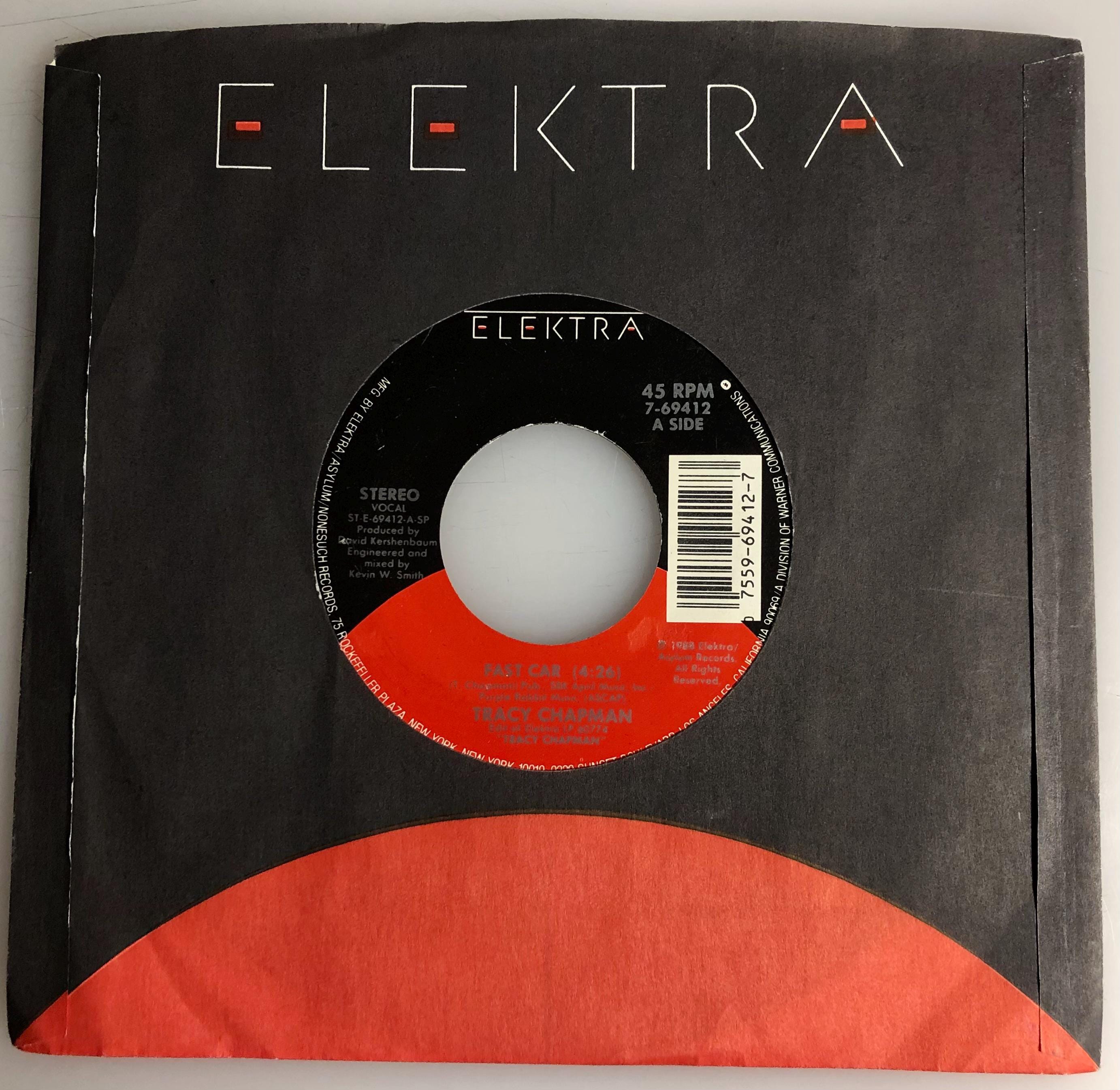 Tracy Chapman / Fast Car / Original 1988 Pressing / 45RPM / NM+