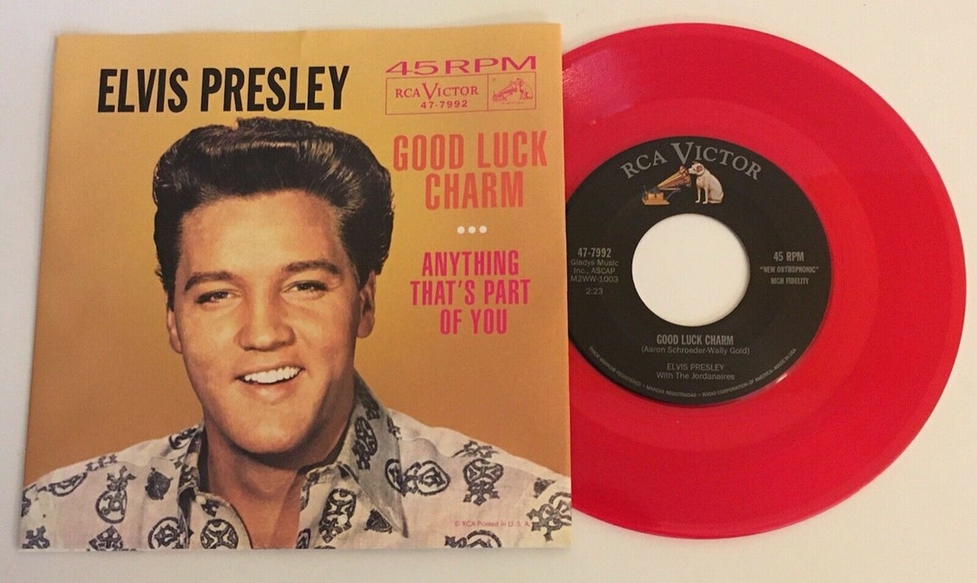 Elvis Presley / Good Luck Charm & Anything That's Part of - Etsy Hong Kong