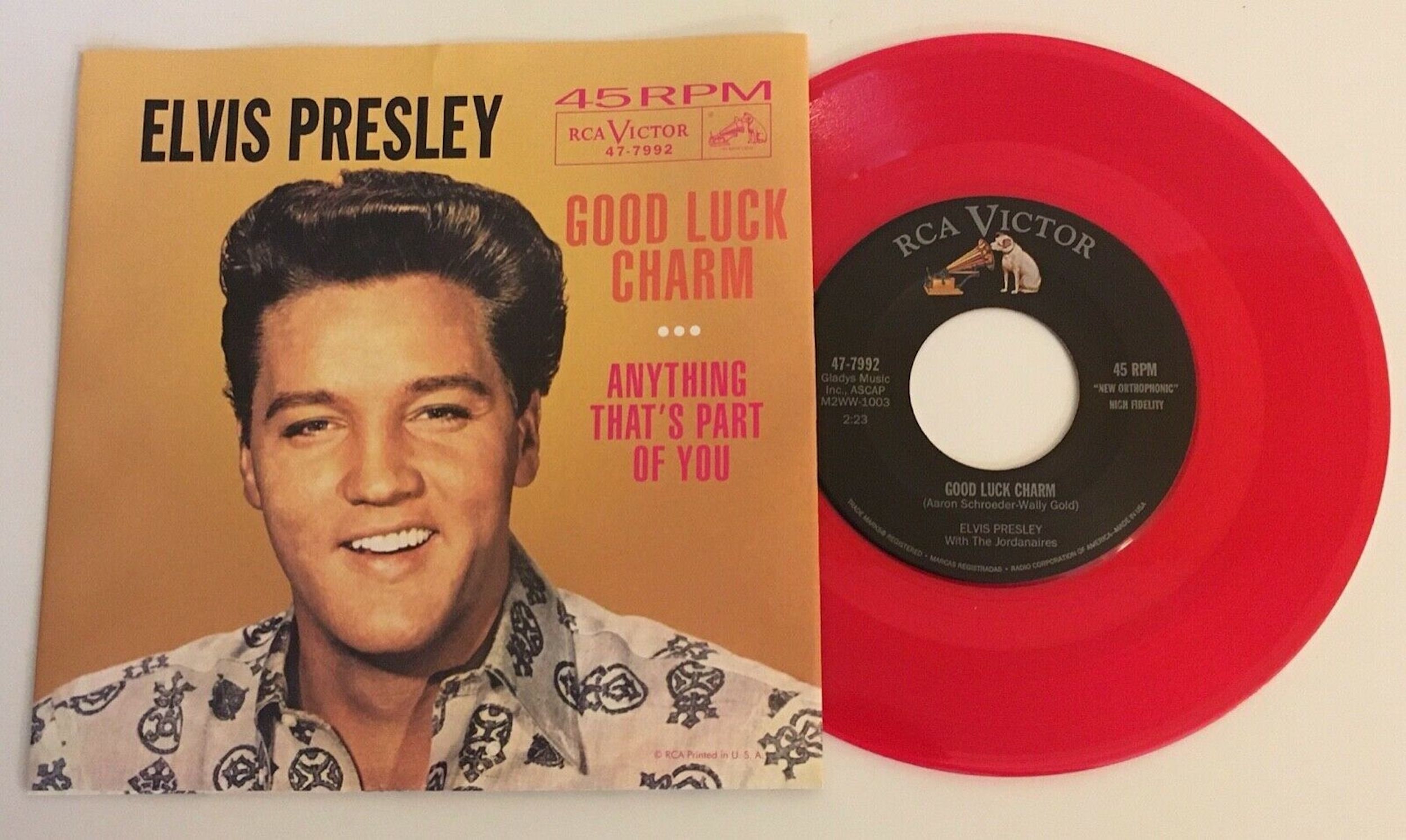 Elvis Presley / Good Luck Charm & Anything That's Part of - Etsy Hong Kong