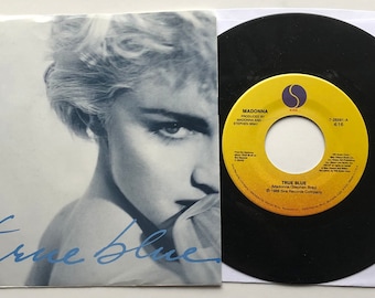 Madonna / TRUE BLUE / 1986 Vinyl 45 mit Bilderhülle / NM+