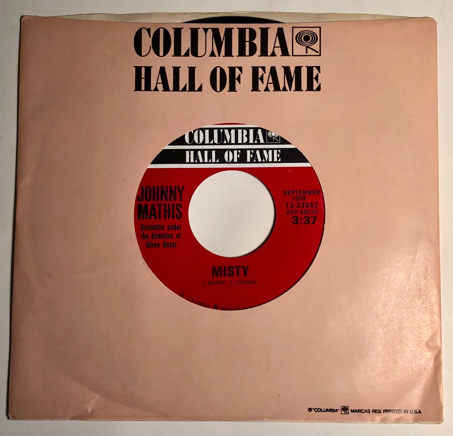 Johnny Cash / One Piece at A Time & Lady Came From Baltimore / Etsy