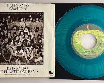 John Lennon / Feliz Navidad / Apple US 45 con PS / NM+