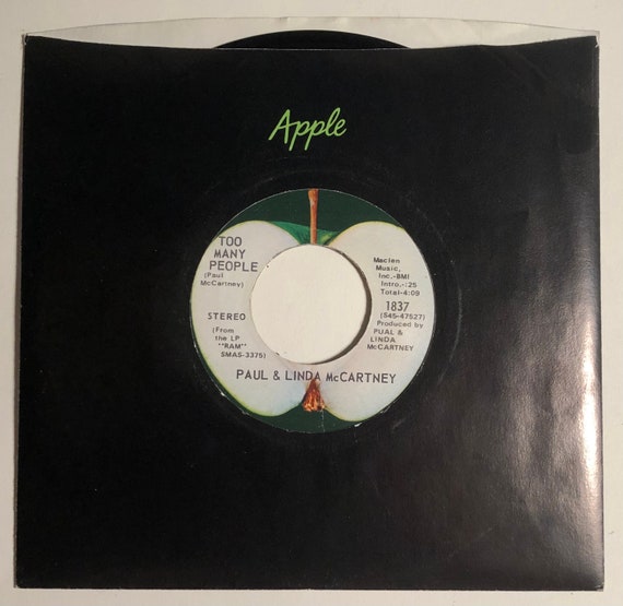 Paul Linda Mccartney Uncle Albert Pual Error Spelling On Etsy Uk