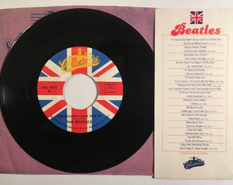 The Beatles 1982 Vinyl 45: Hallelujah I Love Her So, Be-Bop-a-Lula